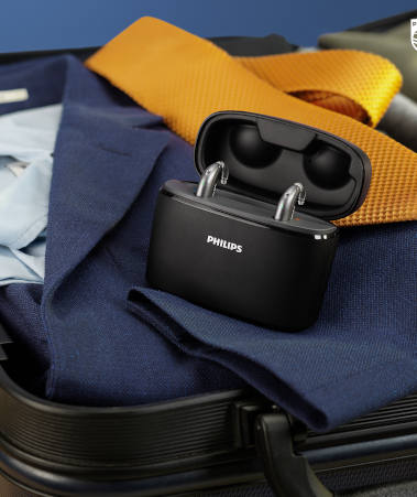 Audífonos Recargables con cargador de viaje